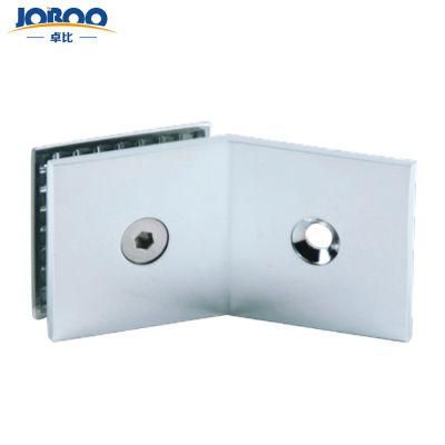 Newest Fashion Shower Enclosure 135 Degree Wall to Glass Hardware Clamp Bracket for Hotel Glass Door