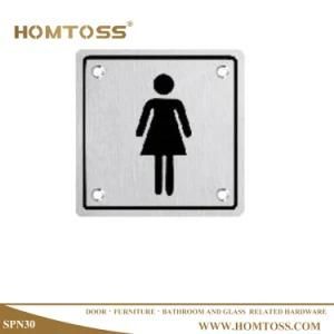 Stainless Steel Toilet Indicator Board Male and Female Signbard (SPN30)
