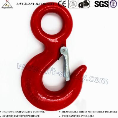 Us Type Forged Carbon Steel 320c Eye Hoist Hook