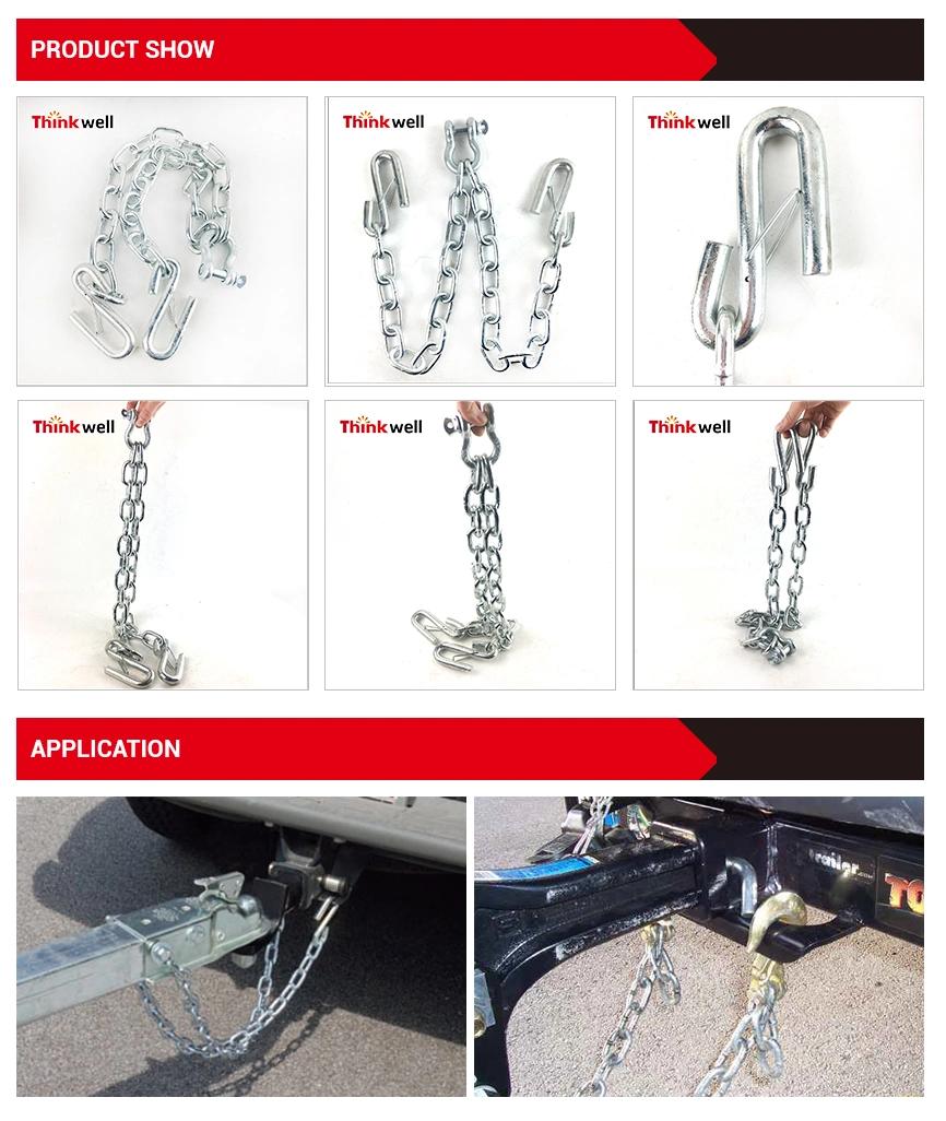 7800lbs Trailer Hitch Chain with Spring Hook