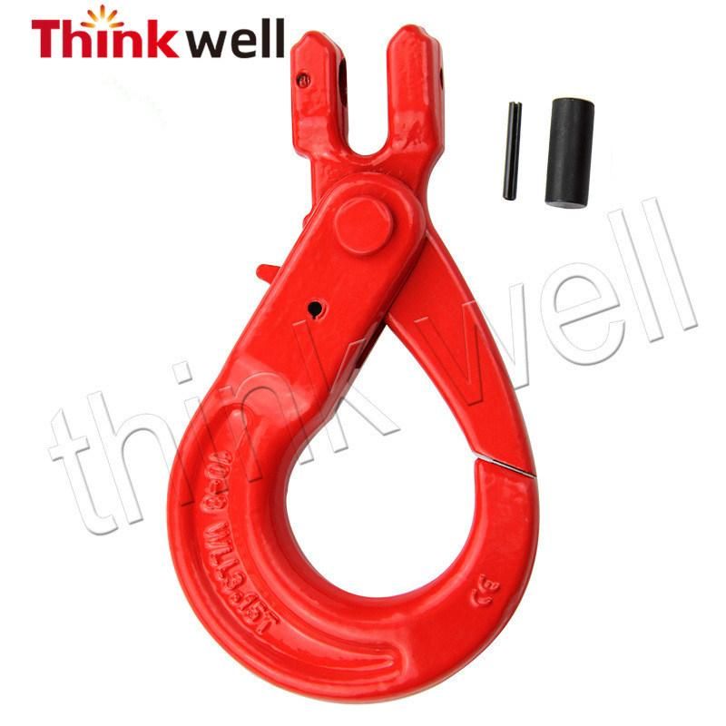 2017 Hot Sale Forged Steel G80 Self Locking Hook