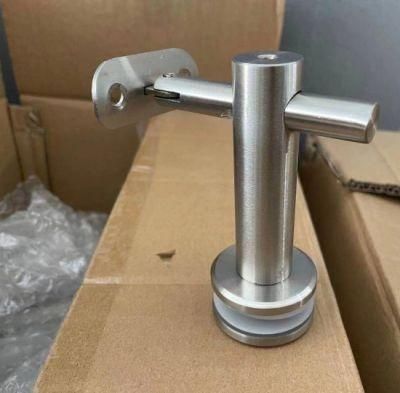 Stainless Steel Glass Connector Clamp Balustrade and Railing Fittings Support Bracket