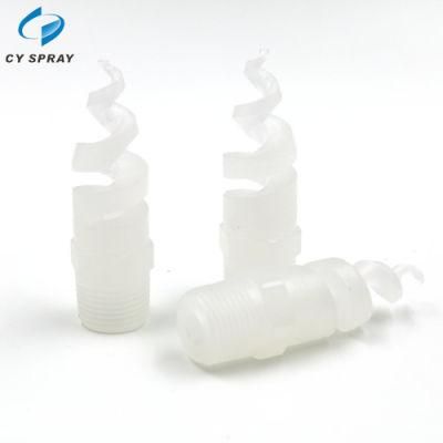 Plastic Evaporative Cooling Nozzle Chemical Spiral Spray Nozzle