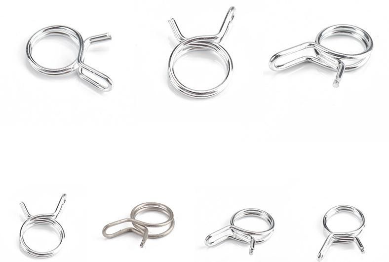 Zinc Plated Steel Self Clamping Loop Spring Band Clamp