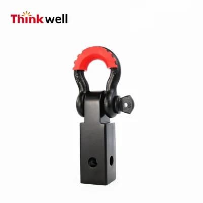 Hot Sell 4.75t Black Shackle with Hitch Receiver