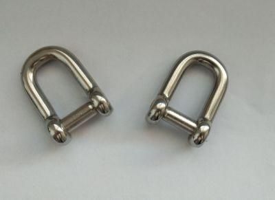 AISI304/316 Sunk Pin Dee Shackle with Made in China