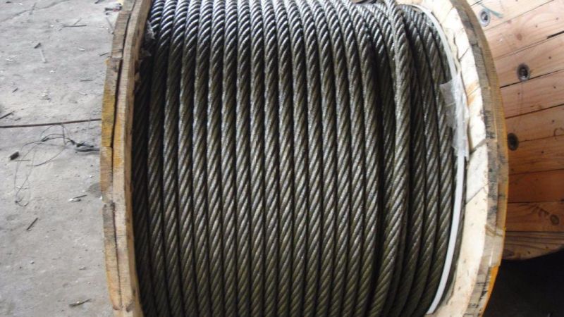 Elevator Rope 8X19s+FC with High Quality and Good Price