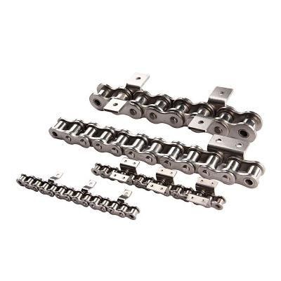 9.5250 06b 06c Stainless Steel Short Pitch Conveyor Roller Chain with Attachment SA-1 Sk-1