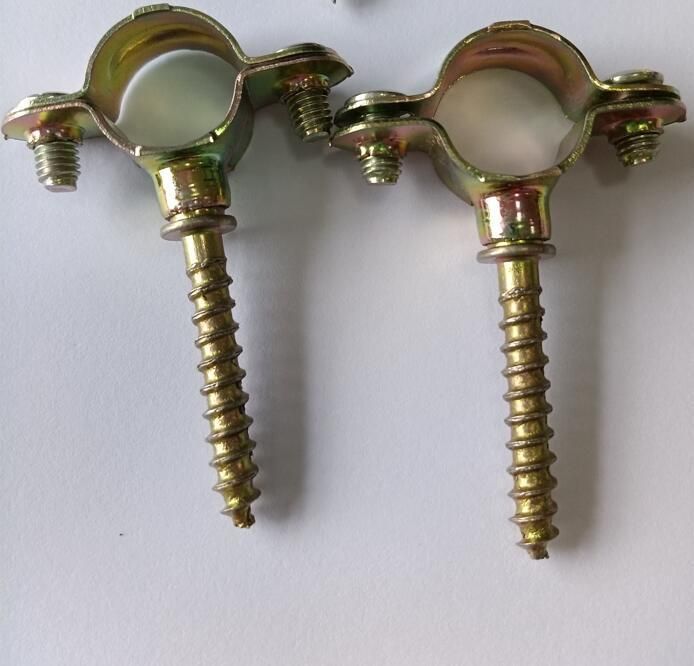 Hardware Metal Carbon Steel M7 Light Pipe Clamp with Zinc Plated