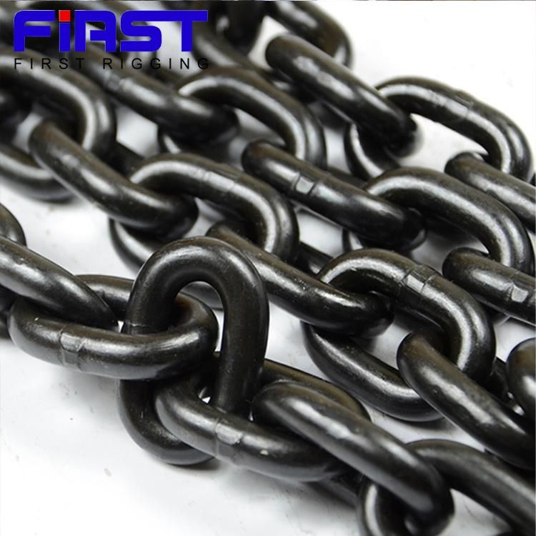 En818 Standard Primary Colour/Black Painted Finish G80 Lifting Chain