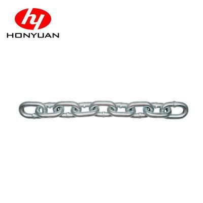 Hot DIP Galvanized Twisted Link Chain DIN763 Long Link Chain