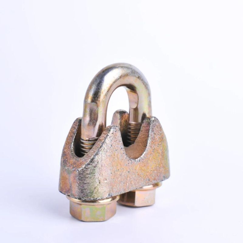 1/8 Inch Wire Rope Cable Clip Iron for Rigging Hardware Zinc Plated Steel Wire Rope Clips Assortment Wire Rope Cable Clip Clamp