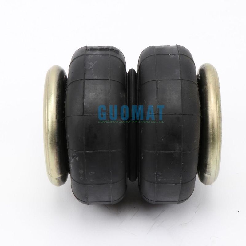 W01-358-6955 Fire Stone Air Spring Suspension Air Bags Double Convoluted with 3/8-16 Blind Nuts