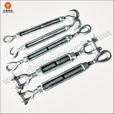 Heavy Duty HDG Eye-Hook Open Body Turnbuckles