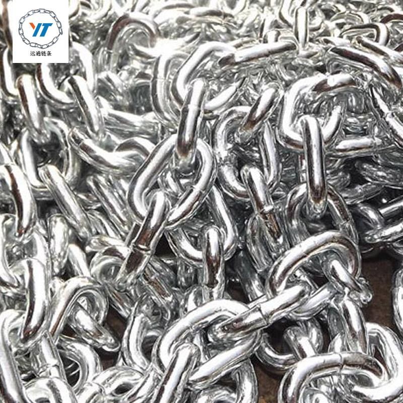 DIN5685 A/C Electric Galvanized Steel Link Chain