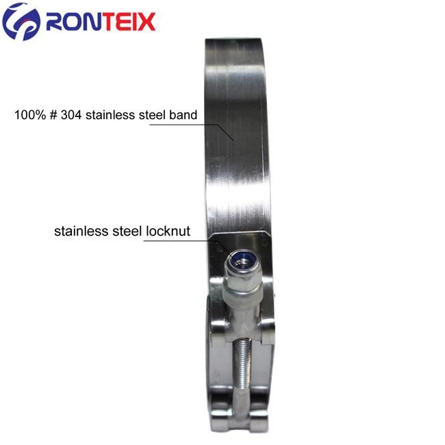 American Type Customized Adjustable Stainless Steel Hose Clamp for Silicone Hose