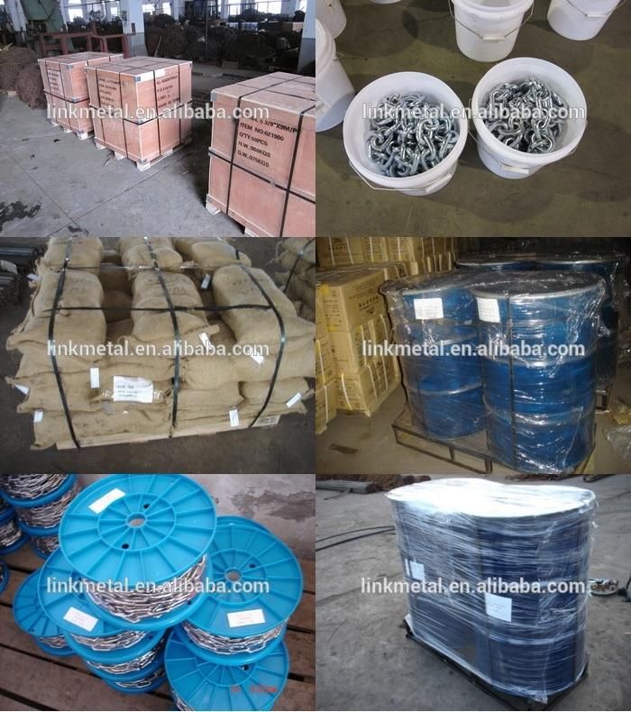 Ordinary Mild Hot DIP Galvanized Long Link Chain