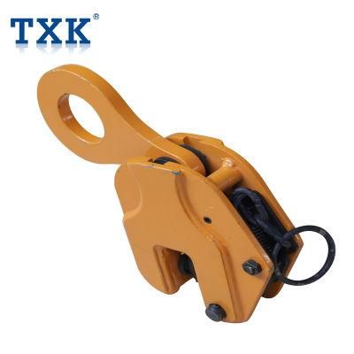 5 Ton Txk Vertical Lifting Clamp with Safety Block