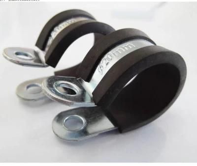 Stainless Steel P Clamp Metal P Clip Rubber Hose Clamp