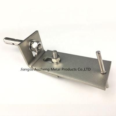 Hot Sale Stainless Steel L Bracket with Anchor Bolt