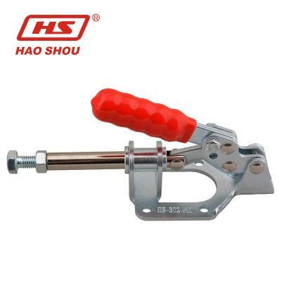 Haoshou HS-302-FM as 605-M Taiwan Manufacturer Hand Tool Custom Quick Adjustable Push Pull Toggle Clamp for Auto Industry