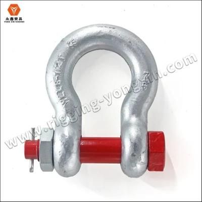 Forged Chain 17ton G2130 Screw Pin Bow Shackle