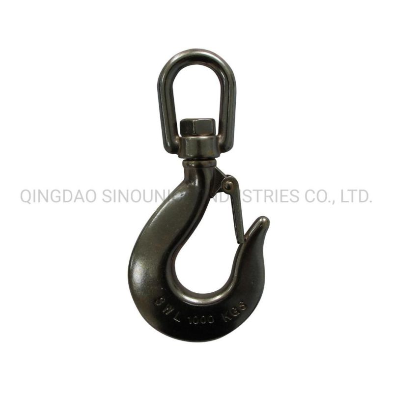Stainless Steel U. S. Type Eye Swivel Hook AISI304 AISI316