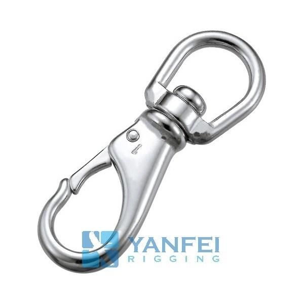 Stainless Steel Swivel Eye Snap Hook