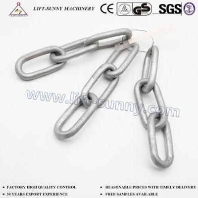 Galvanized Steel Chain Grade U2/U3 Studless Link Anchor Chain