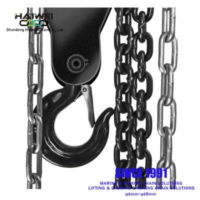 High Strength En818-2 Black Heavy Duty Chain for Heavy Machine