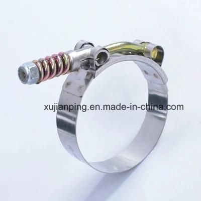 Spring Loaded T-Bolt Hose Clamp