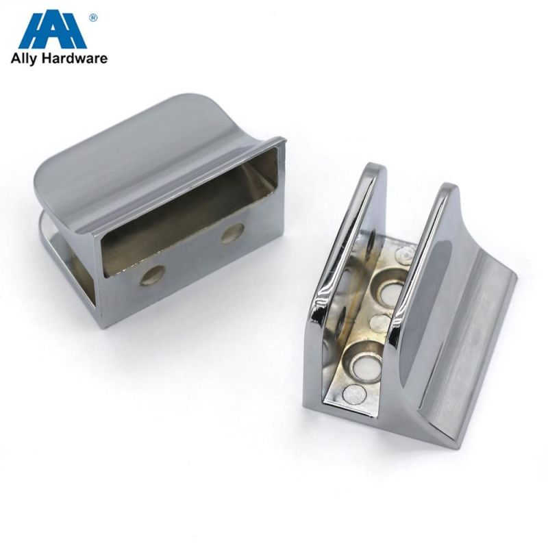 Office Screen Table Wall Shelf Zinc Alloy Glass Partition Clamp
