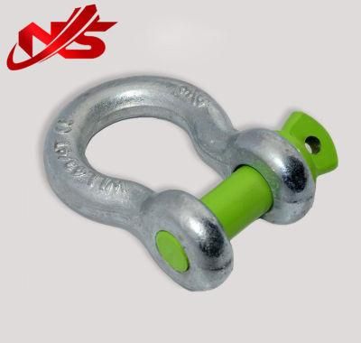 Steel Wire Rope Fitting Bolt Type Anchor Shackle