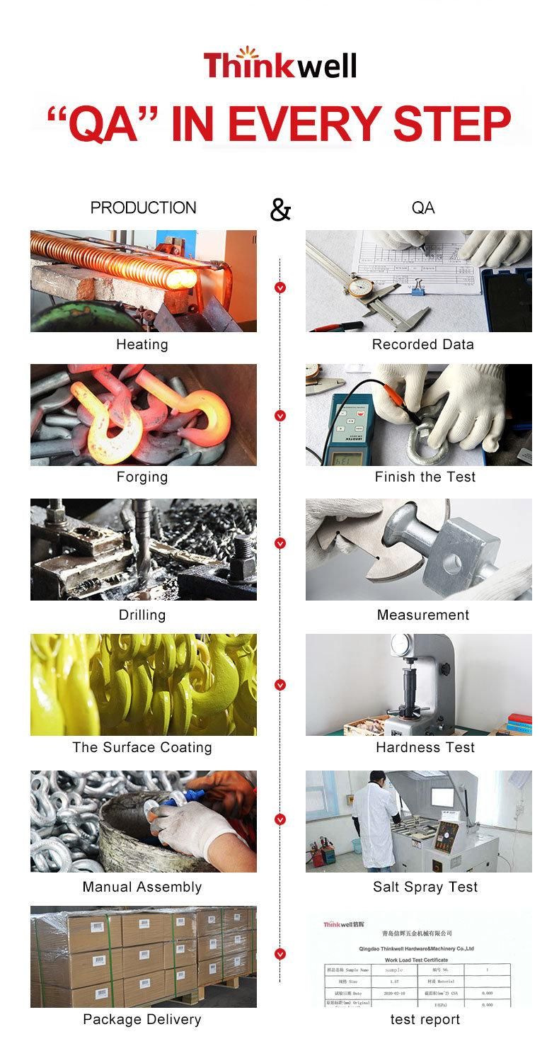 Red Alloy Steel G70 330 Clevis Grab Hook