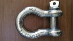 Us Type G209 Galv Screw Red Pin Anchor Shackle