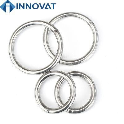 Insulation Accessories Inventory 3X30mm Round Sharp Stainless Steel Weld O Lacing Ring