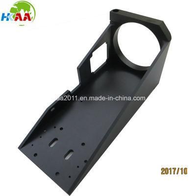 Precision CNC Milling Black Anodized Aluminum Bracket