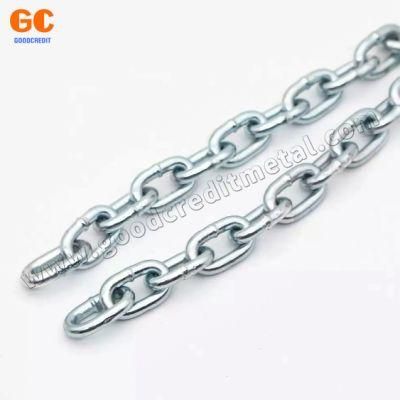 English Standard Ordinary Galvanized or HDG Carbon Steel Welded Short Link Chain