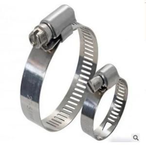 Adjustable Metal Hardware American Type Stainless Steel Pipe Hose Clamp