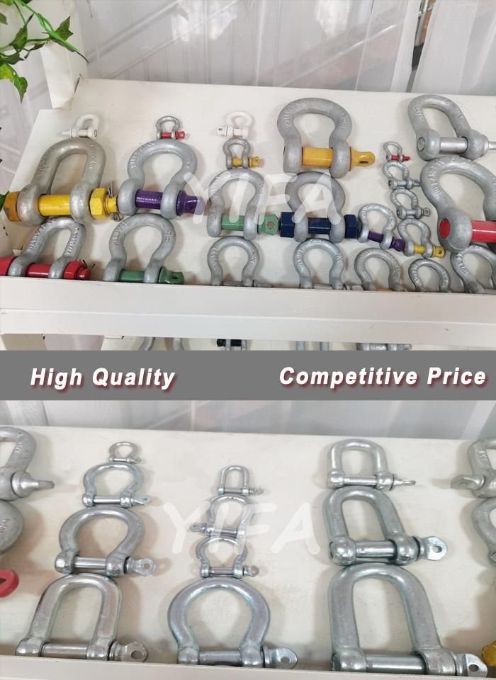 Factory Direct Forging Rigging European Bow Shackle
