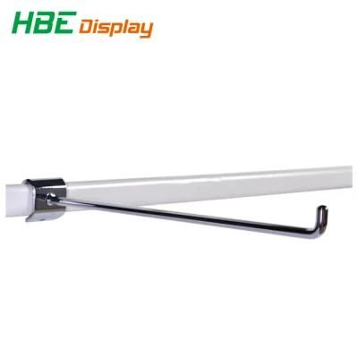 Supermarket Display Bar Hook Single for Rear Support Bars