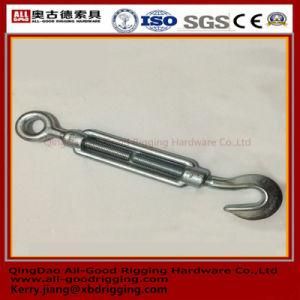 High Quality DIN 1480 Galvanized Hook and Eye Turnbuckle