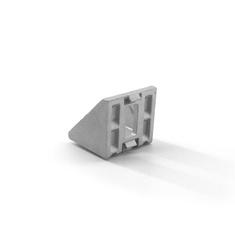 China Supplier 40e-8/10 Casting Bracket Aluminum Bracket Metal Right Angle Corner Bracket Without Nylon Cap