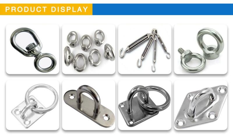 Factory Supplied Stainless Steel Drop Forged DIN1480 Eye and Eye, Eye and Hook, Hook and Hook Turnbuckles