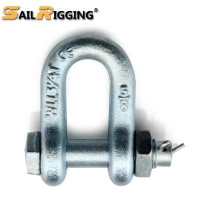 G-2150 Us Bolt Type Chain Shackle, Dee Shackles with Safety Bolt Pin