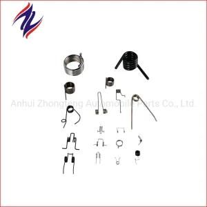 Customized Stainless Steel Torsion Spring with Zinc Plated for Clip