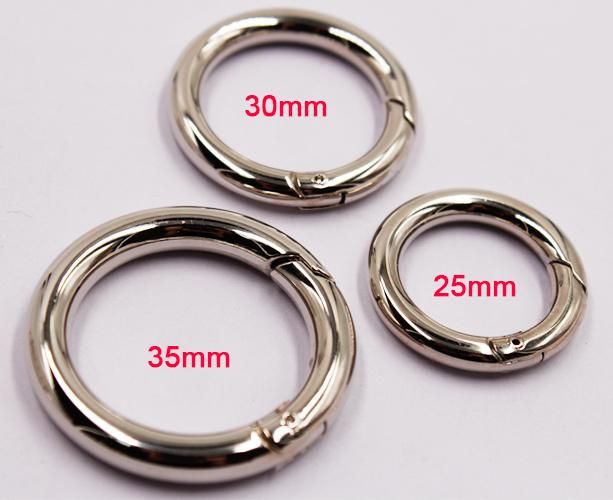 Small Size Round Shape Cheap Carabiner Metal Snap Hook
