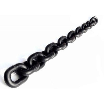 DIN 764/ DIN 766 Black Painted Weld Steel Link Chain