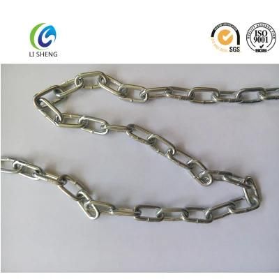 Large Industrial Welded Steel Link Chain Size