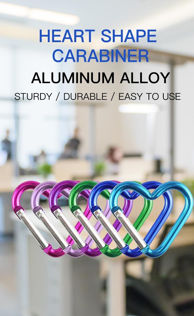 Superior Quality Aluminium Alloy Sport Equipment Climbing Carabiners Hook